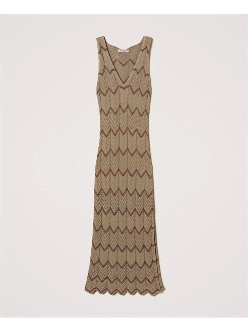 abito donna oro TWINSET | TT3197/12528